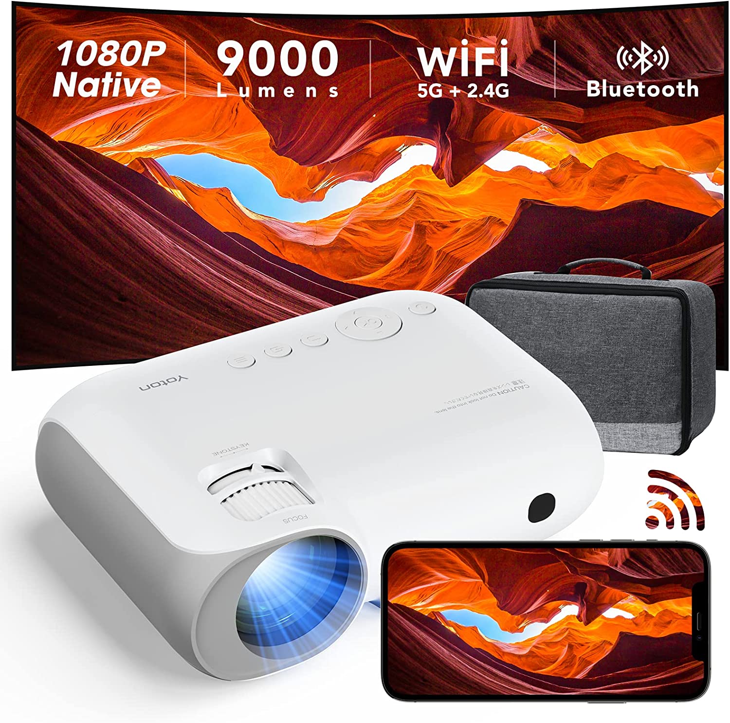 Guía del usuario del proyector Wi-Fi WiMiUS K3 5G