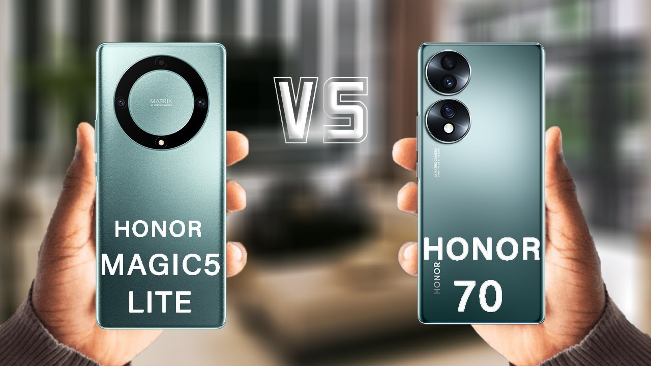 honor magic 5 vs honor 70