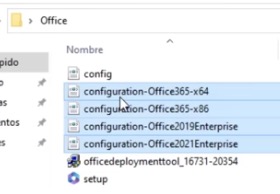 archivos a eliminar config office