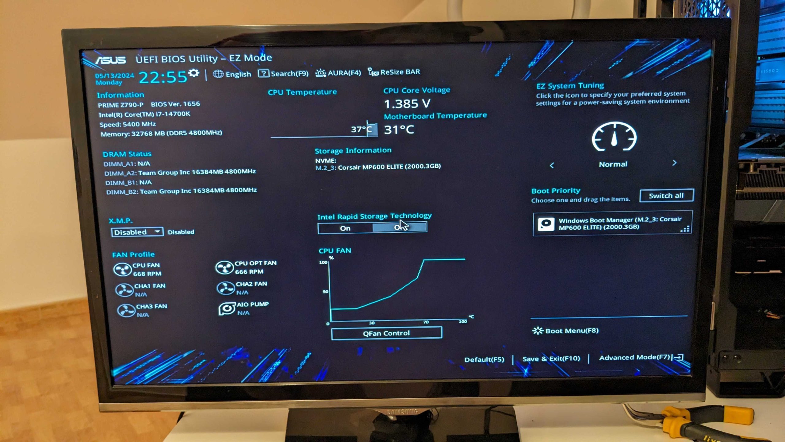 BIOS Asus Prime Z790-P