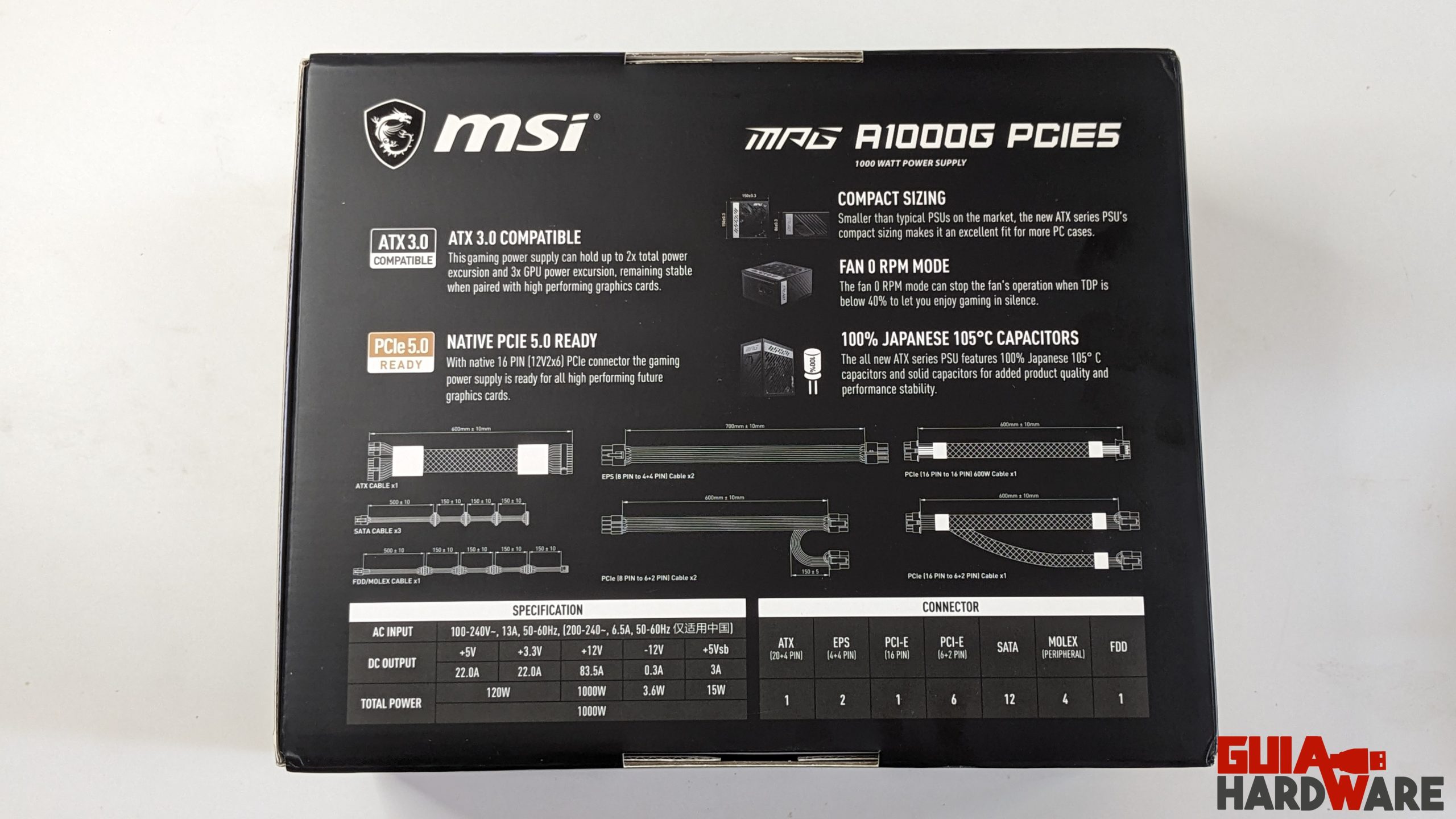 MSI MPG A1000G PCIE5