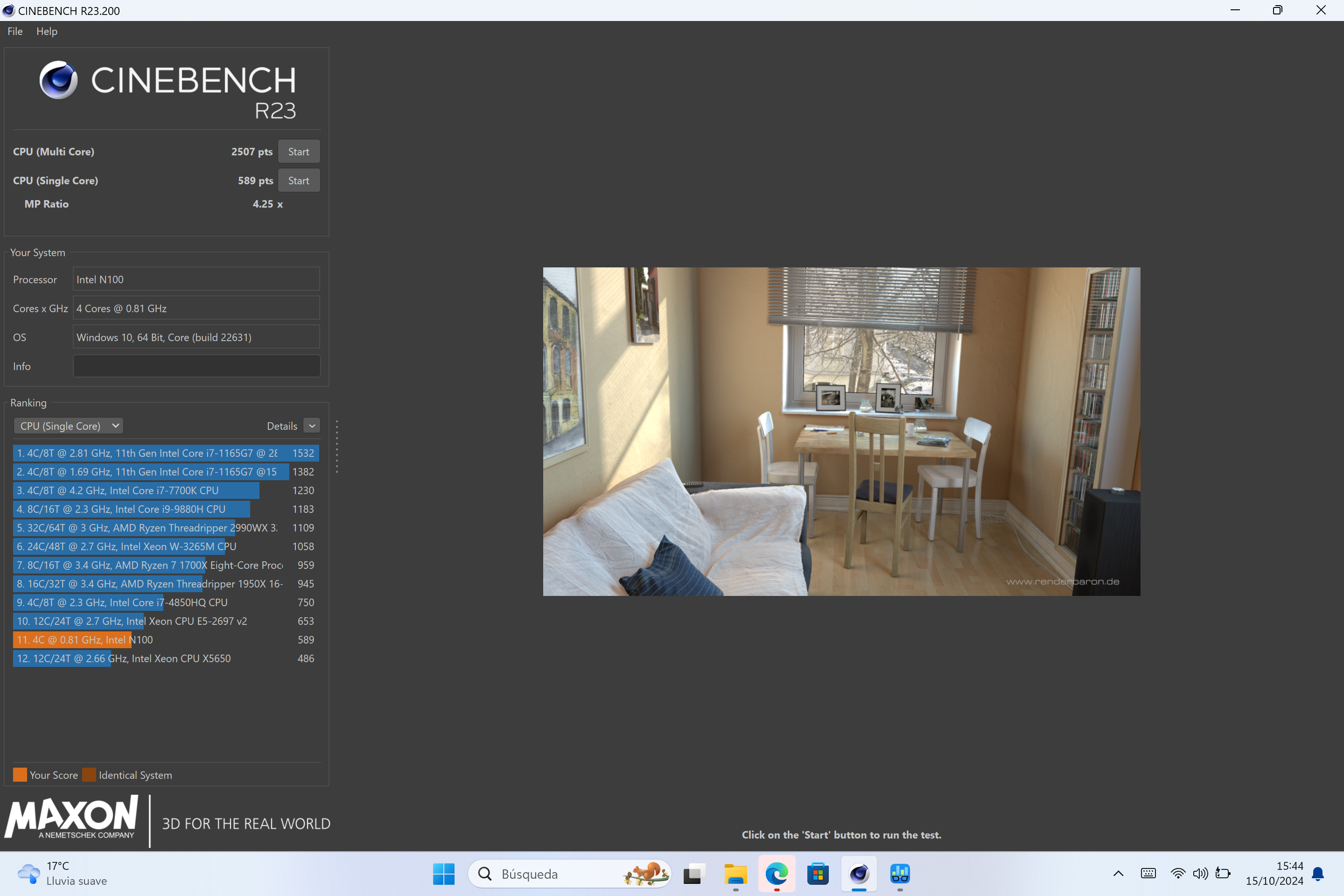 Cinebench R23