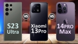 Xiaomi 13 Pro vs iPhone 14 Pro Max vs Samsung Galaxy S23 Ultra: ¿Podrá Xiaomi medirse con los mejores?