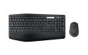 Logitech MK850 - Pack de Teclado y ratón inalámbricos, 2.4 GHz, 1000 dpi, Bluetooth, Alcance 10 m, Color Negro