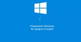 Preparando Windows no apagues el equipo: ¿Qué hacer?